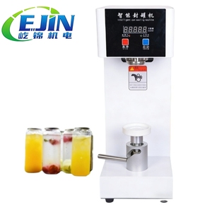 Nouvelle scelleuse de canettes de boissons EJIN à usage commercial, haute productivité, automatique, légère, machine de scellage de couvercles électrique - Product Image 1