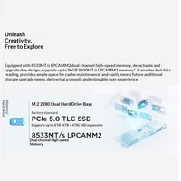 Ordinateur portable professionnel fin ThinkBook 16+ 2026 avec processeur Core, carte graphique dédiée IA, RTX 5060, U7 356H, 32 Go RAM, 1 To SSD