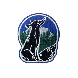 Personnalisable Machine Brodé Badges Drapeau Motif À Coudre Nom Badges Uniformes Sacs Émail Tissu Personnalisé En Gros Tissu Feutre - Product Image 1