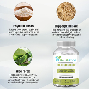 Small MOQ Dietary <b>Supplement</b> for Adults Herbal Formula Better Fiber Capsules Support Digestive Health with Aloe Ferox Powder - Product Image 5