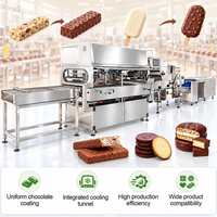 Tunnel de refroidissement déshydratant pour la production de dattes, noix de cajou, fruits usagés, machine à enrober les bonbons et les fruits confits pour le chocolat