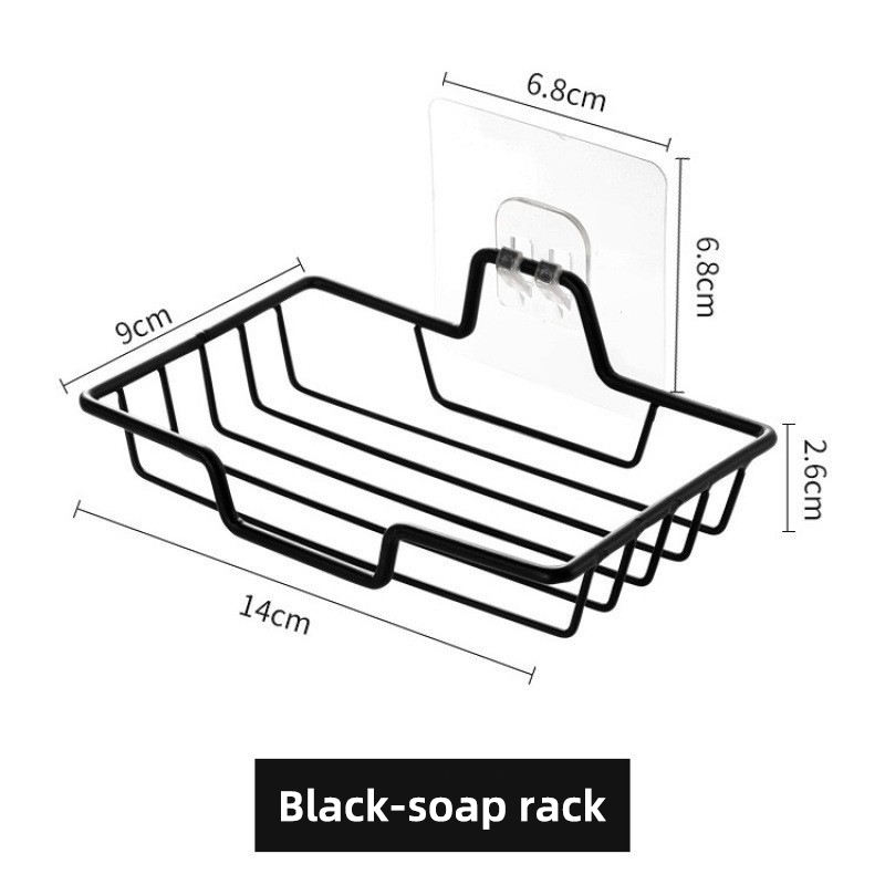 Black soap rack
