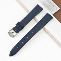Lionorm Vente en gros d'usine Bracelet de montre universel en cuir de veau véritable 16/18/20/22mm Bracelet de montre en cuir violet pour hommes