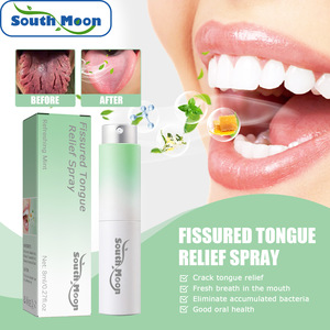 Portable 8-milliliter Oral Care Spray for Tongue Fissure Repair, Providing Fresh <b>Breath</b>, Coolness and Mint Flavor - Product Image 2
