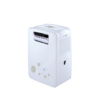 AC Portabel Evaporatif Mini dengan Dua Selang, Dudukan Lantai, USB, Pendingin Udara Pribadi 1.5hp 1ton 12000btu, Harga AC Mini Motor