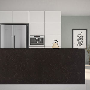 ODM/OEM TMZ - Losa Pulida 4017 Bianco Marquina Gris Antipolución, 4041 Haldi, Encimeras de Cocina Modernas, Piedra Artificial para Hoteles - Product Image 3