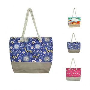 Customised High Quality Reusable Eco-friendly 16oz Thick Full Cotton, Canvas <b>Bags</b> 20kg Long Straps with Logo/ - Product Image 2