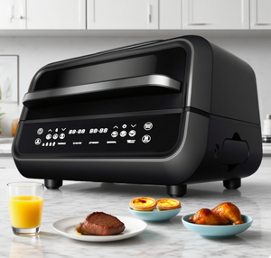 Machine à steak pour <span class=keywords><strong>friteuse</strong></span> à air de haute qualité avec fenêtre transparente visuelle 6L de luxe au nouveau design raffiné - Product Image 1