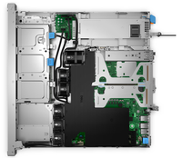 שרת מדף PowerEdge R260 1U קצר עומק עם מעבד Intel Xeon E2400, זיכרון DDR5 ECC ו-IDRAC9 לעסקים קטנים ובינוניים (SMB) ומחשוב NearEdge