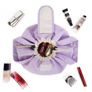 BSCI Factory Custom Large Capacity Travel <b>Makeup</b> <b>Bag</b> Waterproof Women's Drawstring Cosmetic <b>Bag</b> Wholesale - Product Image 1