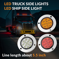12V 24V 3 couleurs camion système d'éclairage camion LED dégagement voyant clignotant frein feu stop pour camion