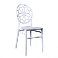 Chaise Chiavari en résine durable à prix abordable, idéale pour les mariages en plein air, les fêtes et les jardins – Chaises élégantes en plastique