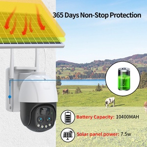 Eseecloud 5MP 10X Zoom Optical 4G Sim Card Solar Network <b>Security</b> <b>Cameras</b> Outdoor IP PTZ <b>Wireless</b> Surveillance Wifi <b>Cameras</b> CCTV - Product Image 2