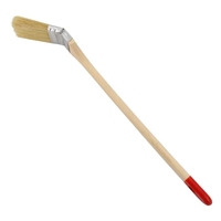 Pinceau pour peinture de radiateur avec longues poignées et pinceau pour peinture avec manche en bois