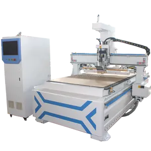 Hot style wood cnc router linear ATC machine 1300*2500mm 4x8ft Wood Carving Machine 12 tools atc cnc router