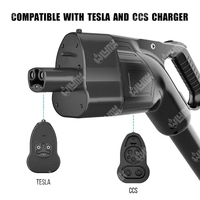 Adaptateur de chargeur Olink CCS1 vers Tesla EV Certifié CSA Niveau 2 Chargeur EV Compatible Protection haute sécurité