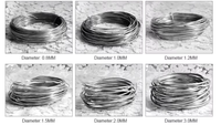 Hohe Korrosions beständigkeit Aisi 304 316 SS 0,1mm 0,7mm 0,8mm 1,5mm 2mm Edelstahl-Drahtseil kabel 4mm 6mm 8mm 10mm 12mm