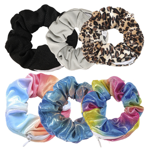 Scomparto di velluto per carte di credito chiavi pillole oggetti di valore | Cravatte per chignon segrete code di cavallo da <span class=keywords><strong>donna</strong></span> diversione - Product Image 3