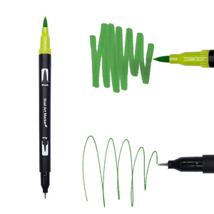 Gran oferta de marcadores acrílicos de doble punta, pincel multicolor de contorno DIY, rotulador de Arte de graffiti duradero de punta fina para dibujar y colorear - Product Image 2