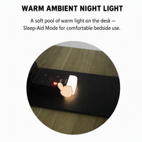 Lampe de table LED à CRI élevé Ra92, 12W, en aluminium, réglable, pour la maison et le bureau