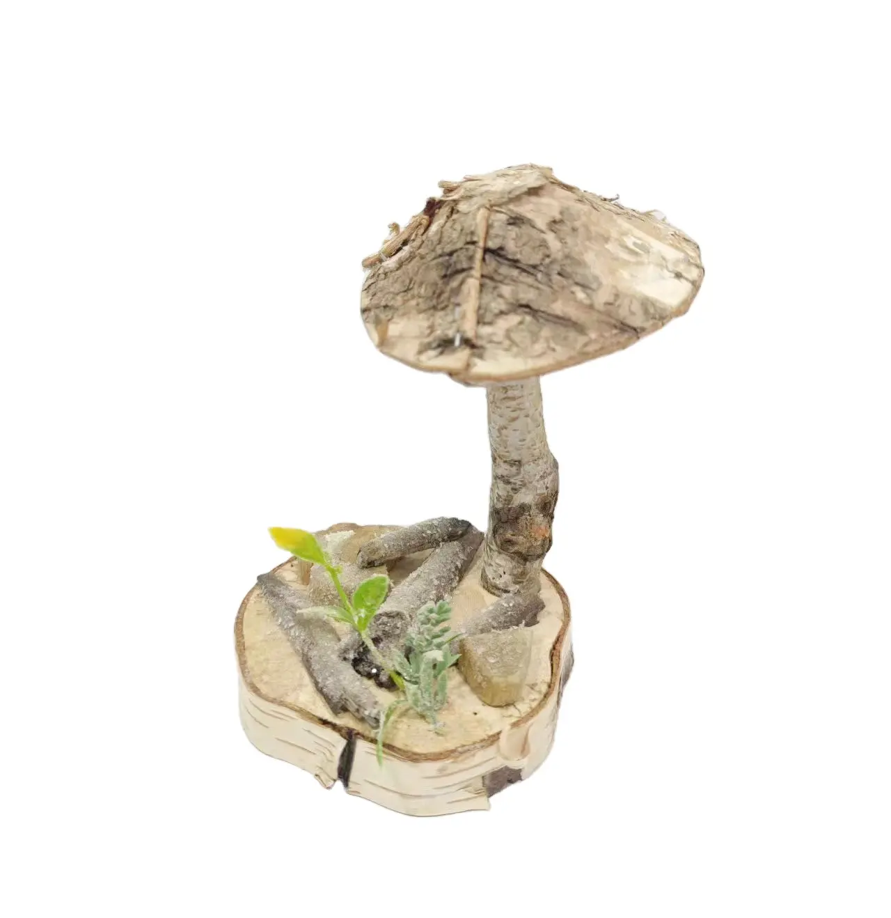 25 years Manufacturer of Latest Design Top Quality Wooden mushroom decoration in Wholesale Price