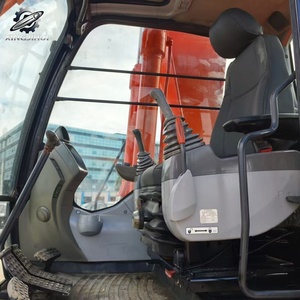 Excavadora de cadenas Hitachi200 usada, 20 toneladas, cucharón de 1m³, marca original japonesa, excavadora de construcción mediana, pocas horas, buen estado. - Product Image 4