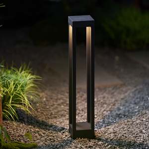 Lampe de jardin en aluminium, style nordique moderne minimaliste, pour extérieur, villa, parc, allée, lampadaire, éclairage paysager imperméable, <span class=keywords><strong>d</strong></span>écoration - Product Image 3