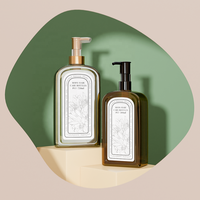 Vente en gros de bouteilles de lotion cosmétique en plastique PET de 750ml bouteilles vides de liquide de lavage corporel de 500ml bouteille de lavage corporel
