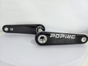 Juego de Bielas de Carbono para Bicicleta de Carretera y Pista, con Eje de Titanio EASTON de 24 mm con Bloqueo Central, Diseño Ligero para Carreras - Product Image 4