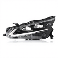 Nuevo Conjunto de Faros LED Modificados de 12V 50W 6000K 40000 Lúmenes con Luz Diurna y Lente de Dirección, Compatible con Modelos 19-25