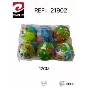 Palline in spugna MNJ 12 cm, 6 pezzi, giocattoli da spiaggia per bambini - Product Image 3