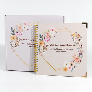 Tùy chỉnh in bìa cứng bé cuốn sách và mang thai Album Fancy bù đắp giấy cho bộ nhớ hàng ngày và quà tặng lập kế hoạch - Product Image 1