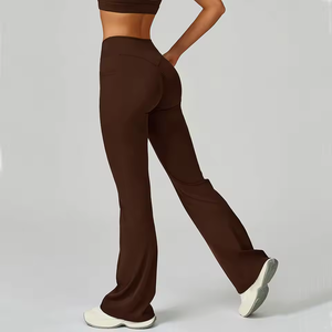 <span class=keywords><strong>Pantaloni</strong></span> Yoga JY da <span class=keywords><strong>Donna</strong></span> a Zampa d'Elefante, Leggings a Vita Alta, <span class=keywords><strong>Pantaloni</strong></span> Fitness <span class=keywords><strong>Elasticizzati</strong></span>, <span class=keywords><strong>Pantaloni</strong></span> Sportivi Casual a Gamba Larga - Product Image 2