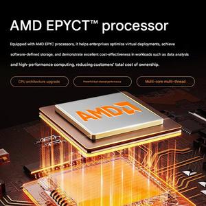 Servidor de IA de Alto Rendimiento R7525, 128 Núcleos, Doble AMD EPYC 7763, 2 A800, 80 GB de GPU PCIe, 32 GB de RAM, SSD Personalizable, Servidor en Rack 2U - Product Image 2