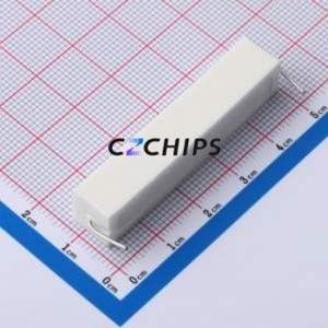 Resistencia de Orificio Pasante SQP10W-0ohm5 5%-AM, Componente de Orificio Pasante (THT), Cemento, 500mOhm, 5%, 750V - Product Image 2