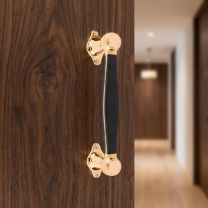Poignée de porte décorative en laiton de haute qualité, dorée et noire, quincaillerie durable pour cuisine, armoire, salle de bain, salon, maison, bureau - Product Image 4