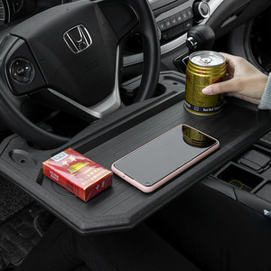 Bandeja multifuncional para volante de coche SuiTu, mesa de HDPE para el salpicadero, para uso en la conducción y la oficina. - Product Image 3