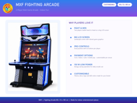 Bornes d'arcade pour magasins de jouets, cinémas, halls d'usines et centres commerciaux