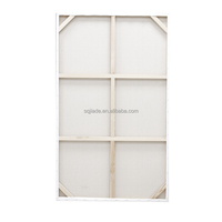 Vente en gros de toile tendue de grande taille A2 panneau de toile d'artiste blanche tendue pour la peinture