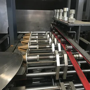 Cône de sucre laminé complètement automatique industriel alimentaire faisant la machine cornet de crème glacée faisant la machine avec le bon prix