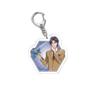Porte-clés en acrylique 28 styles en gros Anime Porte-clés dessin animé Ryoma Echizen Atobe Keigo Porte-clés Prince Of Tennis Anime - Product Image 3