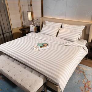 Vente flash - Ensemble de literie en fibre de graphène de luxe - Jacquard - Doux et respirant - Ensemble de linge de lit pour la maison et l'hôtel - Product Image 1