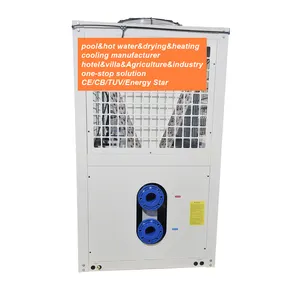 Air source heat pump central heating and cooling system 120KW swimming pool heat pumps