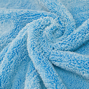 Paño de microfibra para lavado de coches, cuadrado pequeño, engrosado, de pelo alto y bajo, para limpieza y estética - Product Image 2