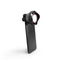 King Tele-Zoom 105mm Miroir Lentille Externe Téléphone Mobile SR-Level Fond Flou Prise de Vue MF Mise Au Point Manuelle Verre pour iPhone