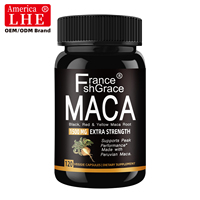 Fabricant de produits à marque privée, capsules de racine de maca, favorisent l'humeur et l'énergie chez les adultes, complément alimentaire à base de maca, pilules pour l'agrandissement du pénis.