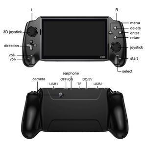 Máy Chơi Game Cầm Tay Cổ Điển POWKIDDY X20, Máy Chơi Trò Chơi Điện Tử 3000 Inch Với Màn Hình HD 7.0 Inch, Quà Tặng Cho Trẻ Em - Product Image 5