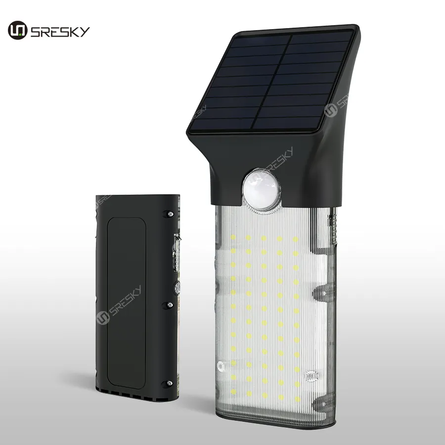 New design waterproof solar power wall light work lights outdoor portable led camping solar lamp