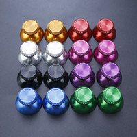 1 paire de capuchons de joystick analogique en métal aluminium pour manette PS5, capuchons de joystick, accessoires pour manette de jeu