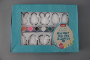 Embrione bianco Mini gesso bambola per bambini arte fai da te Cartoon Graffiti dipinti coniglietto uovo <span class=keywords><strong>di</strong></span> pasqua disegno giocattoli Set - Product Image 6